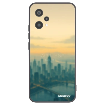 Picasee Realme 9 Pro 5G Hülle - Schwarzes Silikon - Airplane mode