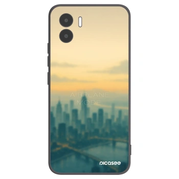 Picasee Xiaomi Redmi A1 Hülle - Schwarzes Silikon - Airplane mode
