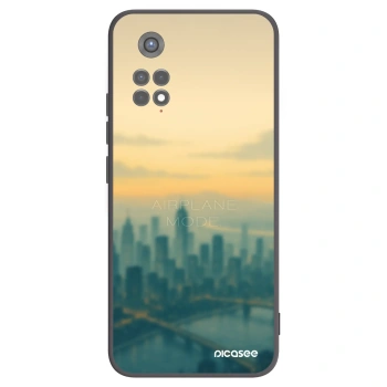 Picasee Xiaomi Redmi Note 11S 5G Hülle - Schwarzes Silikon - Airplane mode
