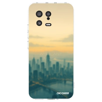 Picasee Xiaomi 13 Hülle - Transparentes Silikon - Airplane mode