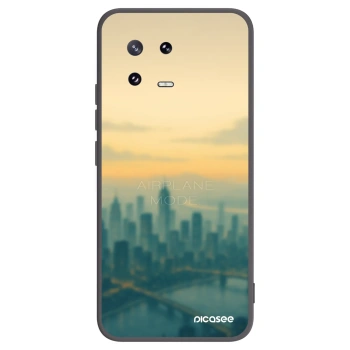 Picasee Xiaomi 13 Pro Hülle - Schwarzes Silikon - Airplane mode