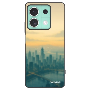 Picasee Xiaomi Redmi Note 13 5G Hülle - Schwarzes Silikon - Airplane mode