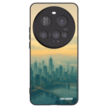 Picasee Xiaomi 15 Ultra Hülle - Schwarzes Silikon - Airplane mode