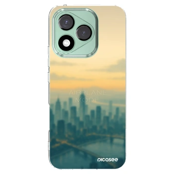Picasee Honor 400 Lite 5G Hülle - Transparentes Silikon - Airplane mode