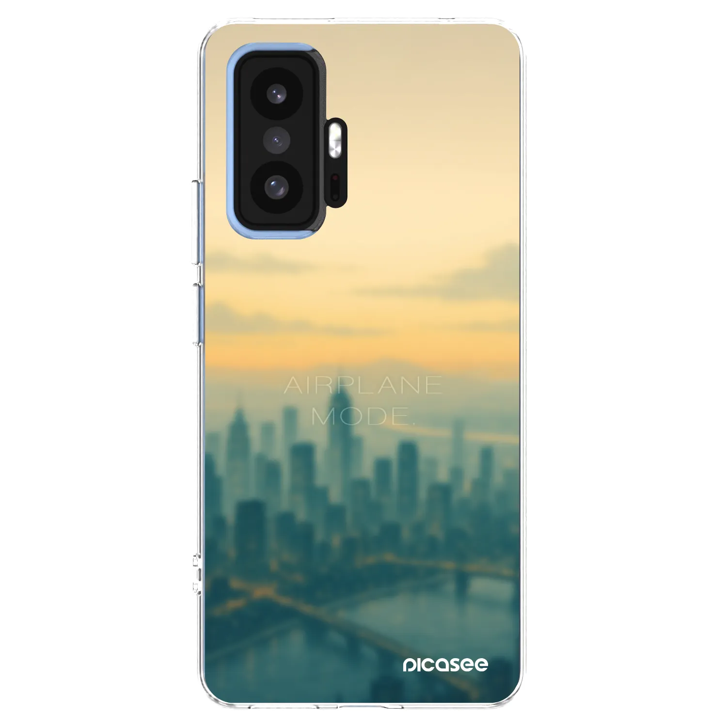 Picasee Xiaomi 11T Hülle - Transparentes Silikon - Airplane mode