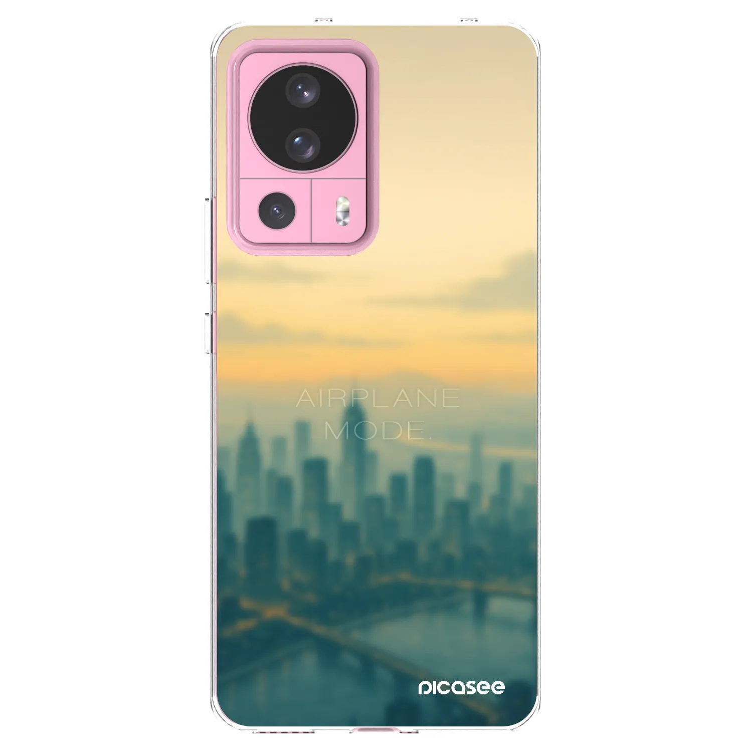 Picasee Xiaomi 13 Lite Hülle - Transparentes Silikon - Airplane mode