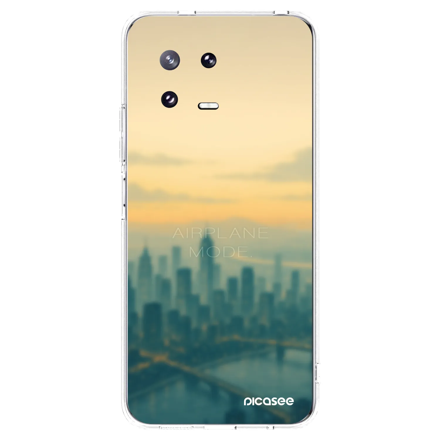 Picasee Xiaomi 13 Pro Hülle - Transparentes Silikon - Airplane mode