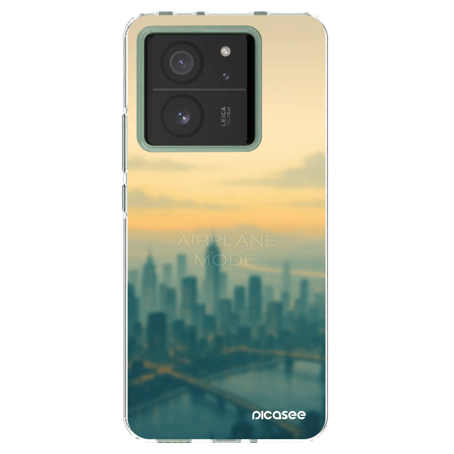 Picasee Xiaomi 13T Pro Hülle - Transparentes Silikon - Airplane mode
