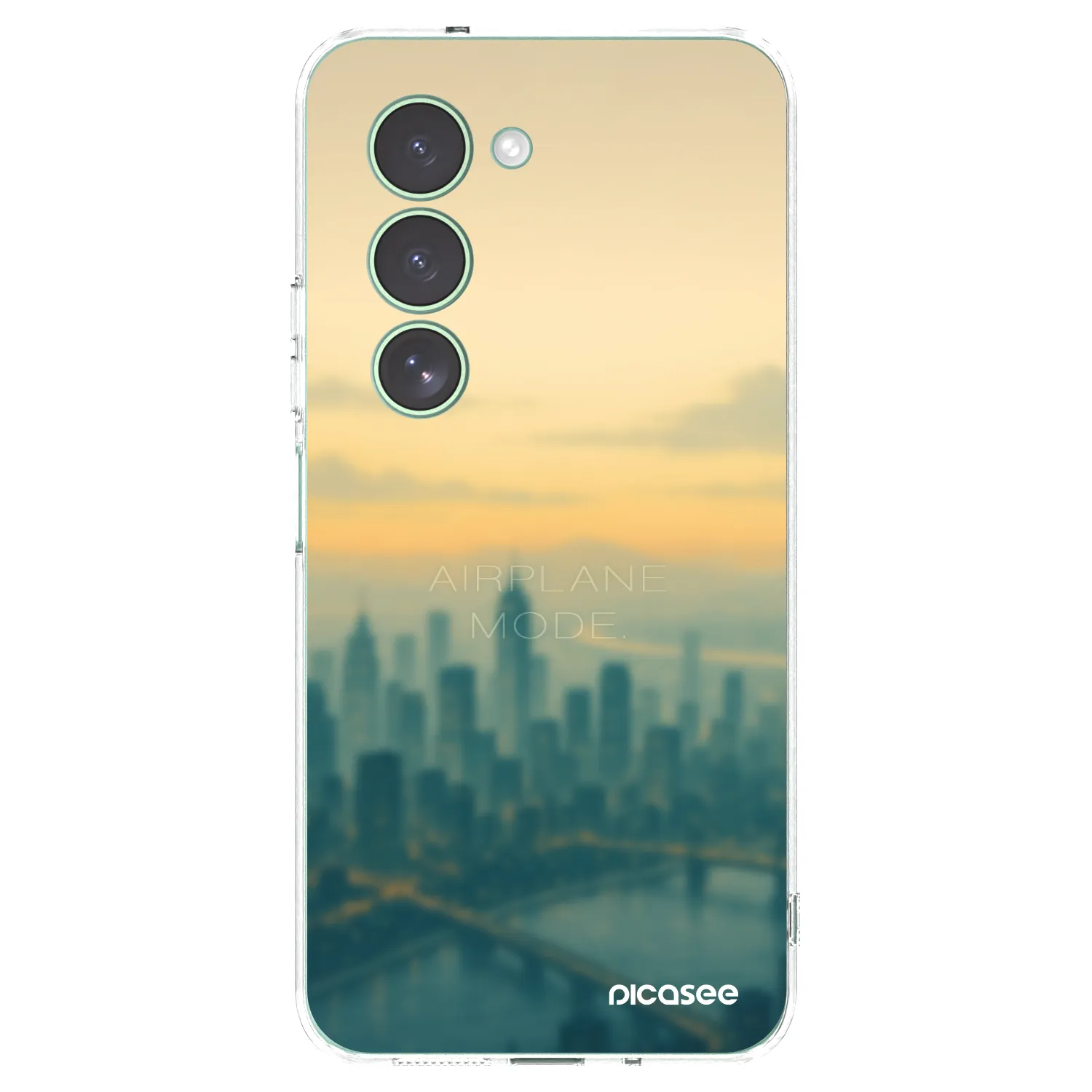 Picasee Xiaomi Redmi 15 5G Hülle - Transparentes Silikon - Airplane mode