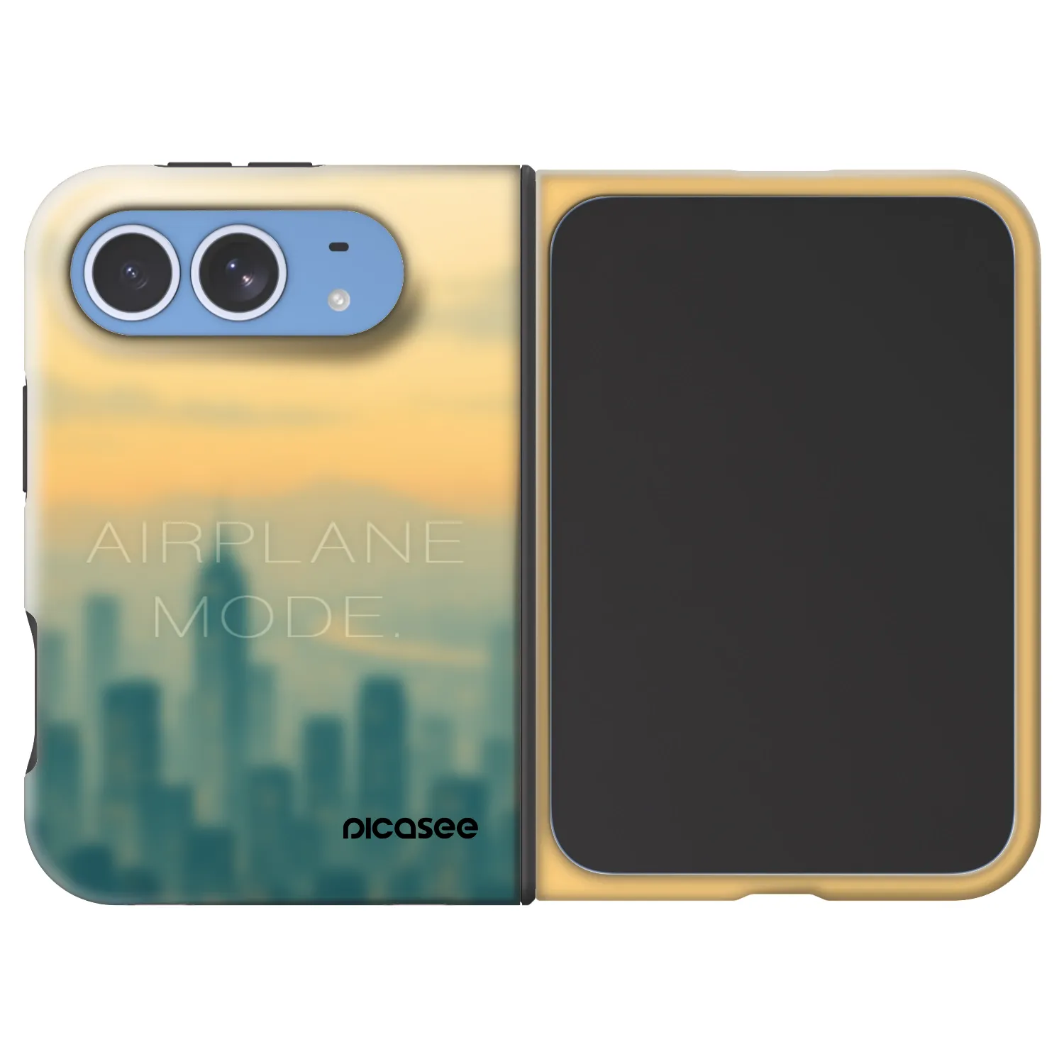 Picasee Fashion Case MagSafe für Apple iPhone Duo - Airplane mode
