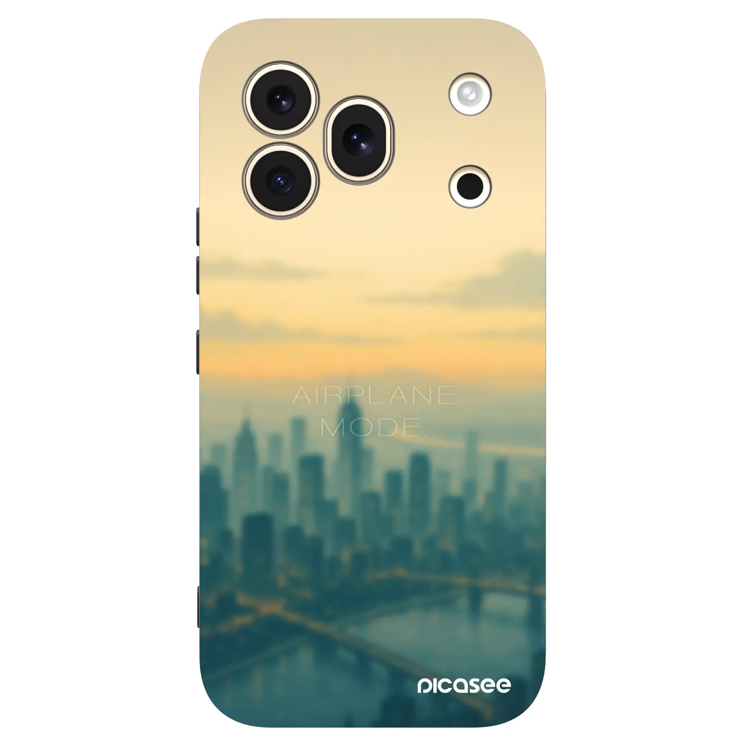 Picasee Honor 600 Pro Hülle - Schwarzes Silikon - Airplane mode