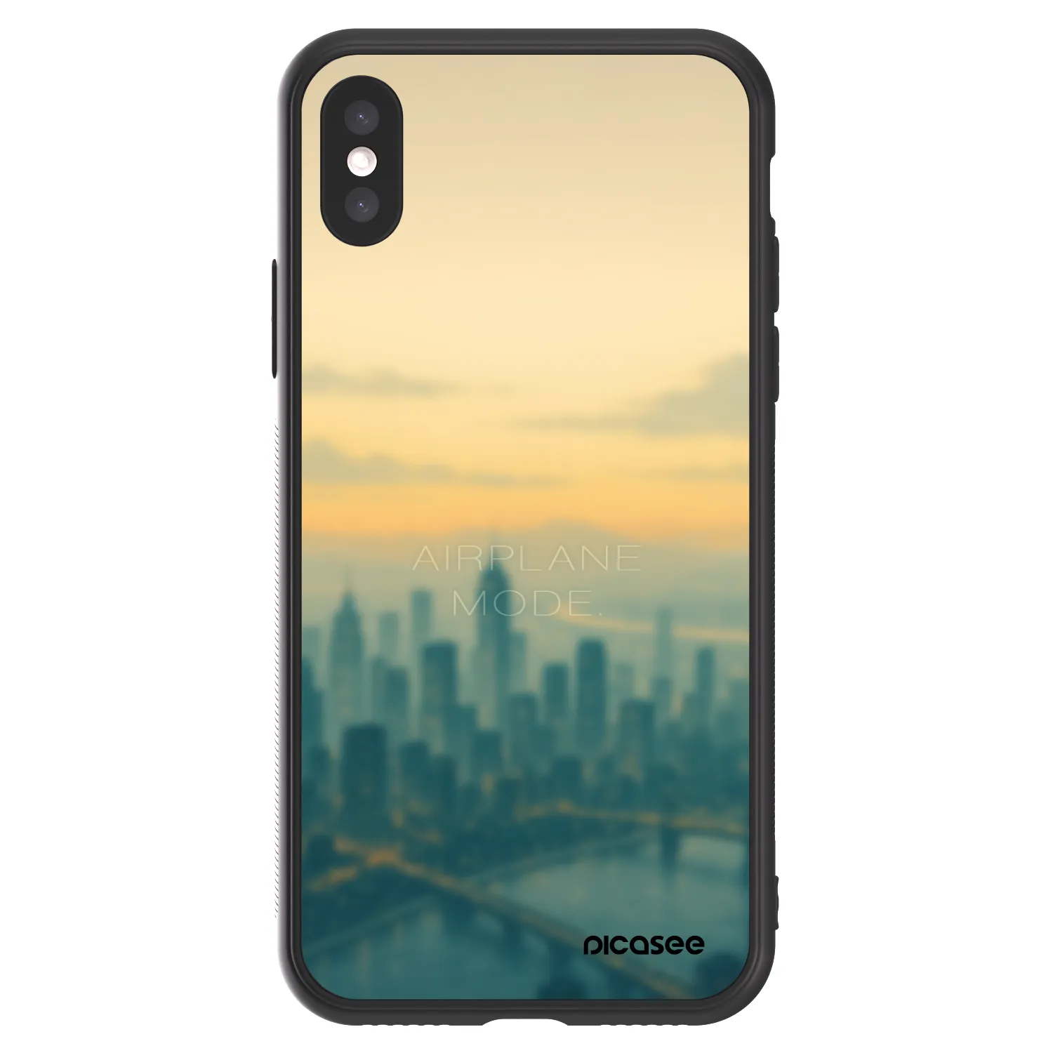 Picasee ULTIMATE CASE für Apple iPhone X/XS - Airplane mode