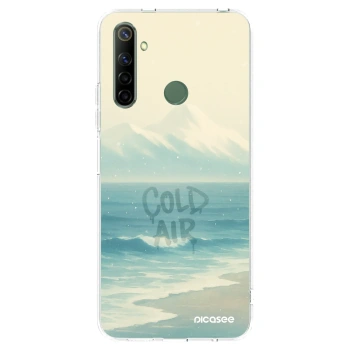 Picasee Realme 6i Hülle - Transparentes Silikon - COLD AIR