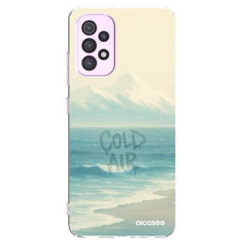 Picasee Samsung Galaxy A32 5G A326B Hülle - Transparentes Silikon - COLD AIR