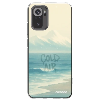 Picasee Xiaomi Redmi Note 10S Hülle - Transparentes Silikon - COLD AIR