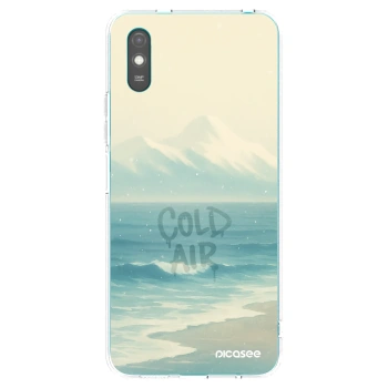 Picasee Xiaomi Redmi 9AT Hülle - Transparentes Silikon - COLD AIR