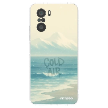 Picasee Xiaomi Poco F3 Hülle - Transparentes Silikon - COLD AIR