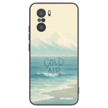 Picasee Xiaomi Poco F3 Hülle - Schwarzes Silikon - COLD AIR