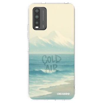 Picasee Xiaomi Redmi 9T Hülle - Schwarzes Silikon - COLD AIR