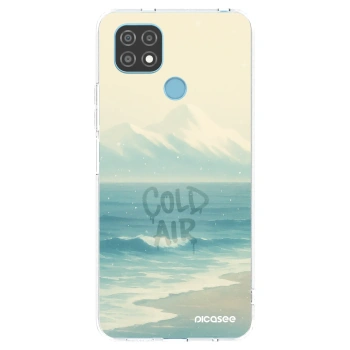 Picasee Realme C21 Hülle - Transparentes Silikon - COLD AIR