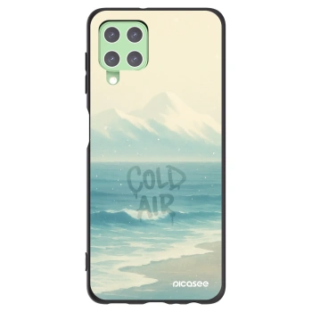Picasee Samsung Galaxy A22 A225F 4G Hülle - Schwarzes Silikon - COLD AIR