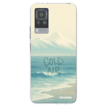 Picasee Vivo X60 Pro 5G Hülle - Transparentes Silikon - COLD AIR