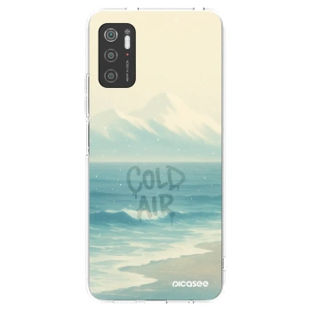 Picasee Xiaomi Poco M3 Pro 5G Hülle - Transparentes Silikon - COLD AIR