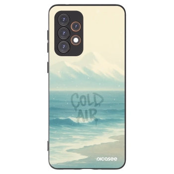 Picasee Samsung Galaxy A33 5G A336 Hülle - Schwarzes Silikon - COLD AIR