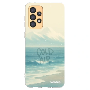 Picasee Samsung Galaxy A33 5G A336 Hülle - Transparentes Silikon - COLD AIR