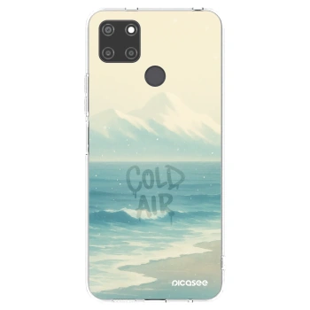 Picasee Realme C21Y Hülle - Transparentes Silikon - COLD AIR