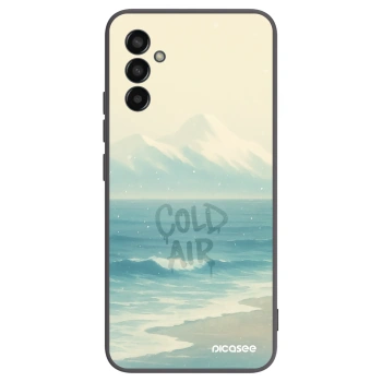 Picasee Samsung Galaxy M13 M135F Hülle - Schwarzes Silikon - COLD AIR