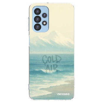 Picasee Samsung Galaxy A23 A235F 4G Hülle - Transparentes Silikon - COLD AIR