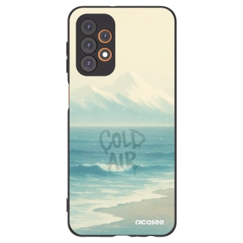 Picasee Samsung Galaxy A23 A236B 5G Hülle - Schwarzes Silikon - COLD AIR