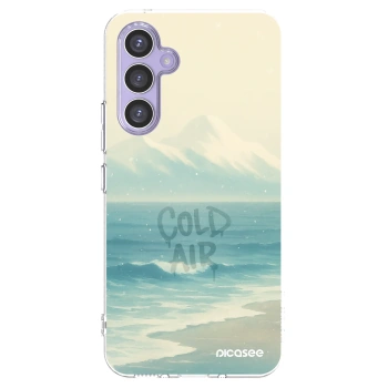 Picasee Samsung Galaxy A54 5G A546B Hülle - Transparentes Silikon - COLD AIR