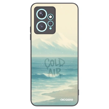 Picasee Xiaomi Redmi Note 12 4G Hülle - Schwarzes Silikon - COLD AIR