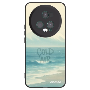 Picasee Honor Magic5 Pro Hülle - Schwarzes Silikon - COLD AIR
