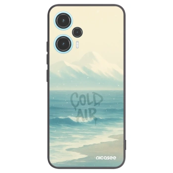Picasee Xiaomi Poco F5 Hülle - Schwarzes Silikon - COLD AIR