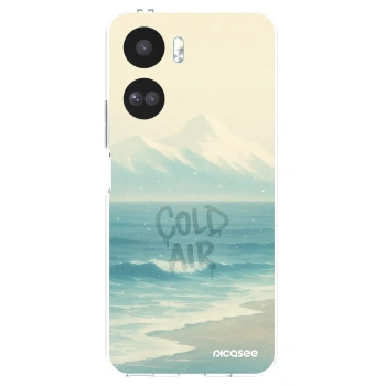 Picasee Honor 90 Lite 5G Hülle - Transparentes Silikon - COLD AIR