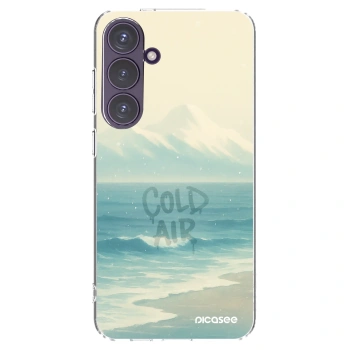 Picasee Samsung Galaxy S24+ S926B 5G Hülle - Transparentes Silikon - COLD AIR