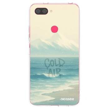 Picasee Xiaomi Mi 8 Lite Hülle - Transparentes Silikon - COLD AIR