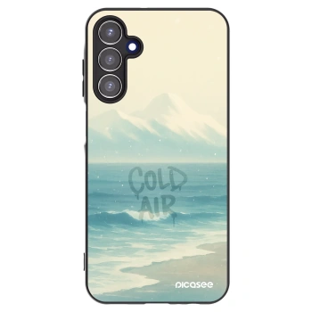 Picasee Samsung Galaxy A15 A156B 5G Hülle - Schwarzes Silikon - COLD AIR