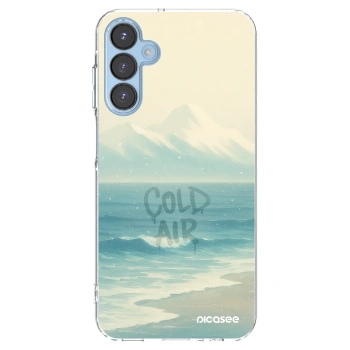 Picasee Samsung Galaxy A15 A156B 5G Hülle - Transparentes Silikon - COLD AIR