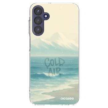 Picasee Samsung Galaxy A15 A155F 4G Hülle - Transparentes Silikon - COLD AIR