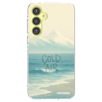 Picasee Samsung Galaxy A35 5G A356B Hülle - Transparentes Silikon - COLD AIR