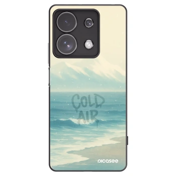 Picasee Xiaomi Redmi Note 13 Pro 4G Hülle - Schwarzes Silikon - COLD AIR
