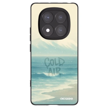 Picasee Xiaomi Redmi Note 14 Pro 5G Hülle - Schwarzes Silikon - COLD AIR
