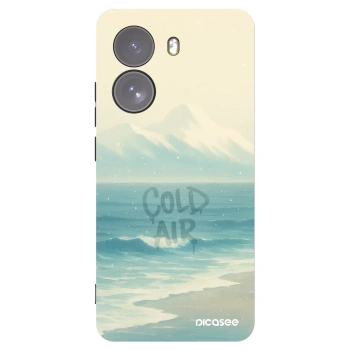 Picasee Xiaomi Poco X7 Hülle - Schwarzes Silikon - COLD AIR