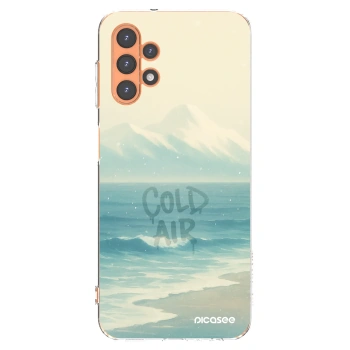 Picasee Samsung Galaxy A13 5G Hülle - Transparentes Silikon - COLD AIR