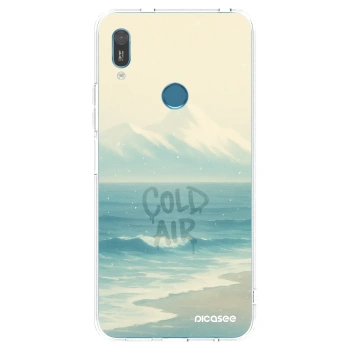 Picasee Huawei Y6 2019 Hülle - Transparentes Silikon - COLD AIR