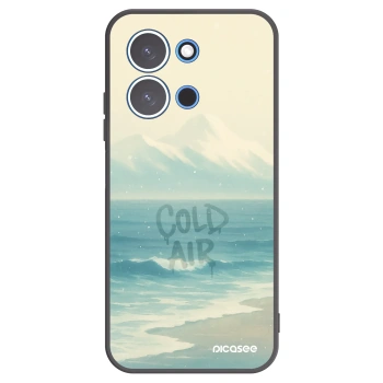 Picasee Xiaomi Redmi 15C 4G Hülle - Schwarzes Silikon - COLD AIR